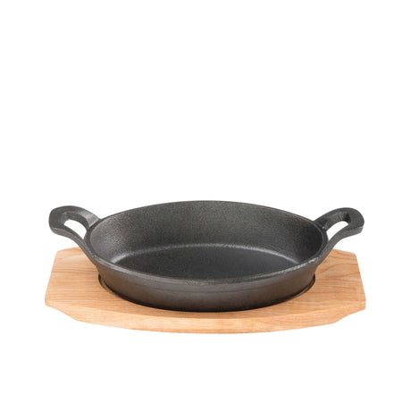 Pyrolux Pyrocast Oval Gratin 15.5x10cm with Tray - Image 01