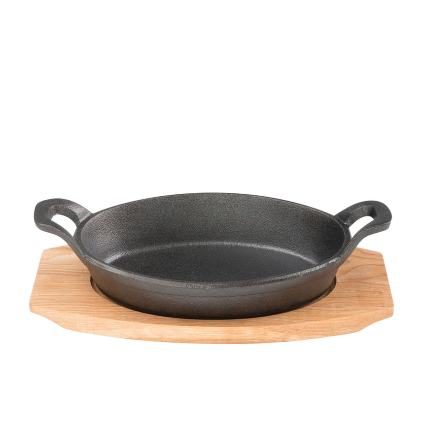 Pyrolux Pyrocast Oval Gratin 21.7x15cm with Tray - Image 01