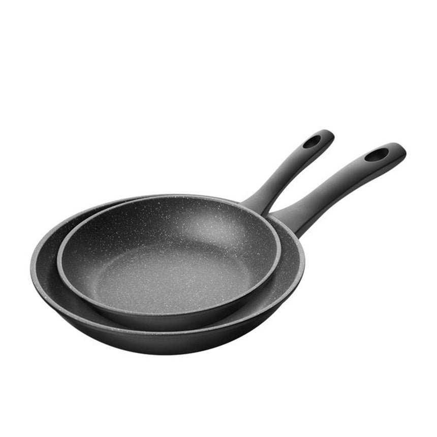 Pyrolux Pyrostone 2 Piece Frypan Set 24cm & 30cm - Image 01