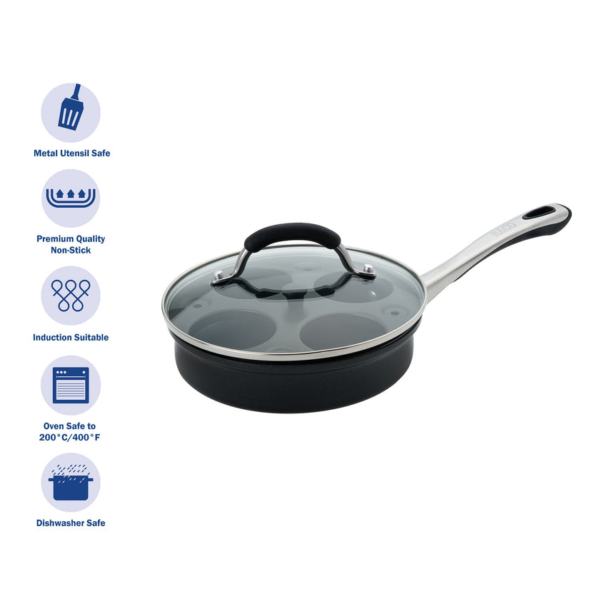 Raco Contemporary Non-Stick Egg Poacher 20cm - Image 03