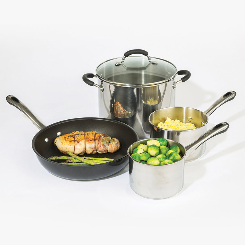 Raco Contemporary Stainless Steel Saucepan 20cm 3.8 Litre - Image 02