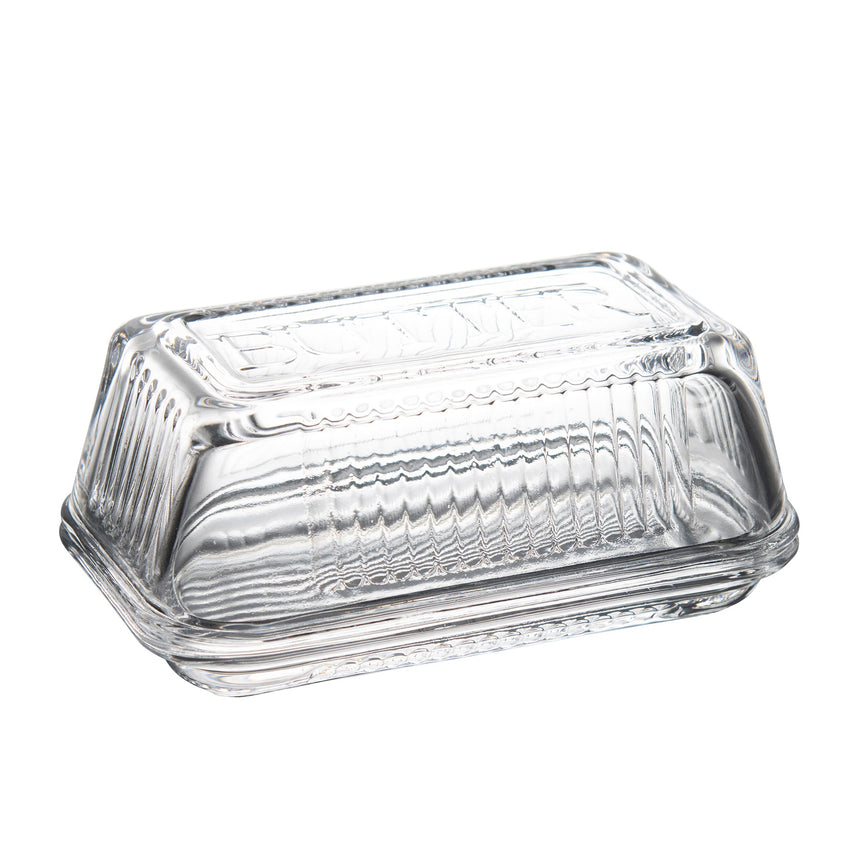 Reece Glass Butter Dish - Image 01