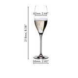 Riedel Vinum Prestige Cuvee Champagne Flute 230ml Set of 2 - Image 03