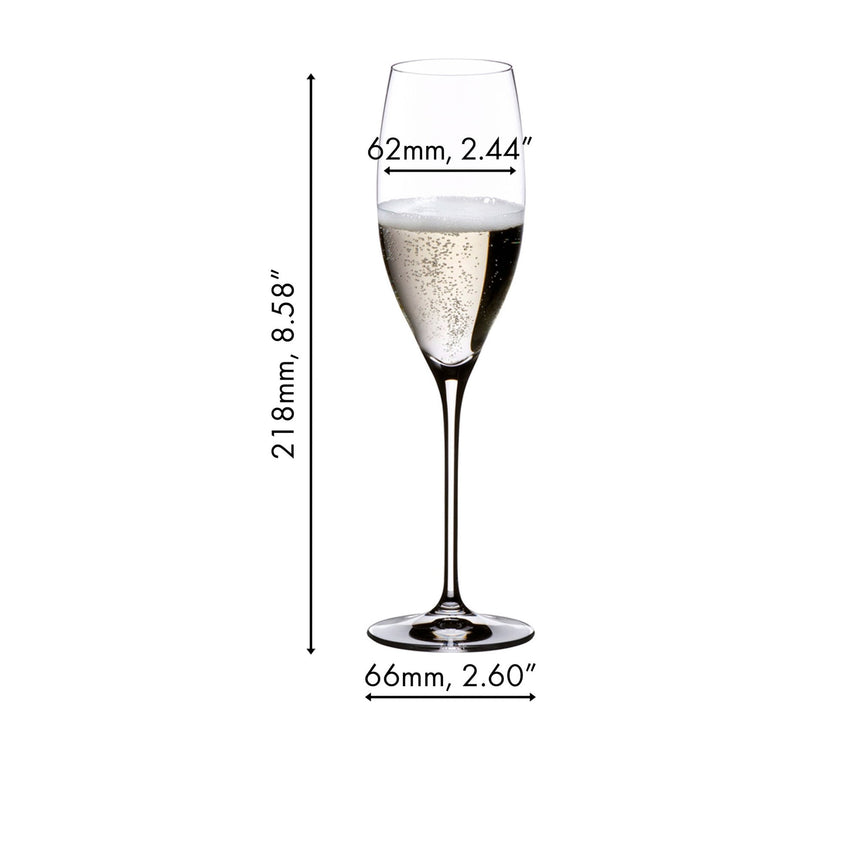 Riedel Vinum Prestige Cuvee Champagne Flute 230ml Set of 2 - Image 03