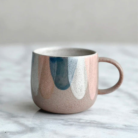 Robert Gordon Hand Brushed Mug 350ml in Blue Tate - Image 02