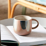 Robert Gordon Hand Brushed Mug 350ml in Blue Tate - Image 04