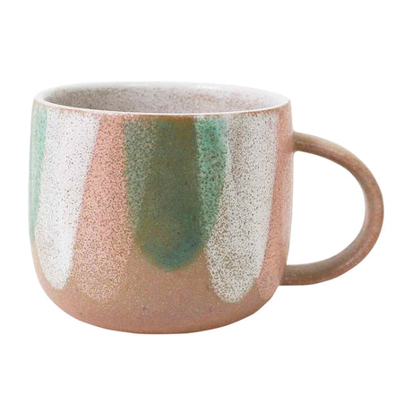 Robert Gordon Hand Brushed Mug 350ml Green Tate - Image 01