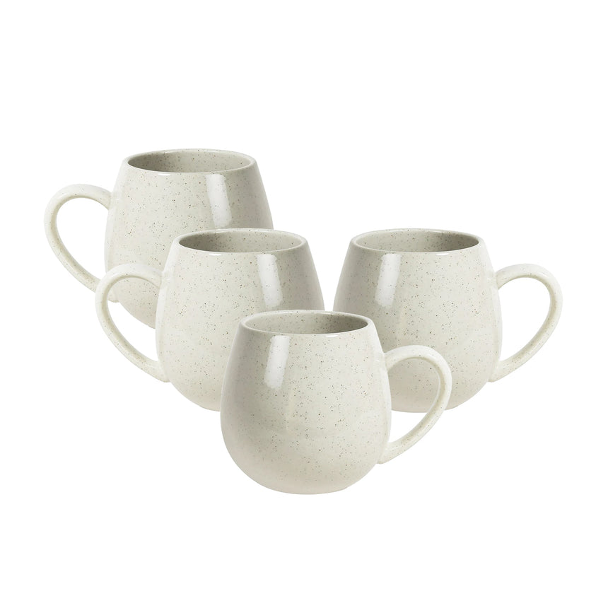 Robert Gordon Hug Me Mug 400ml Set of 4 in White Speckled - Image 01