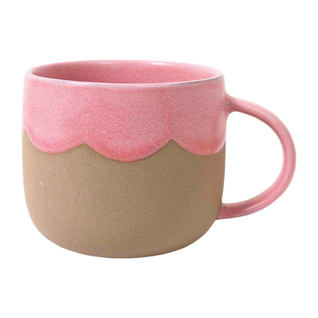 Robert Gordon Scallop Mug 350ml Raspberry - Image 01