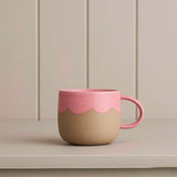 Robert Gordon Scallop Mug 350ml Raspberry - Image 03