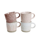 Robert Gordon Mixed Mugs 355ml Set of 4 Strata in Pink - Image 03