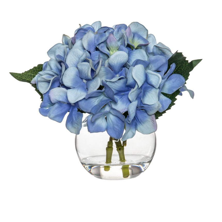 Rogue Hydrangea in Sphere Vase - Image 01