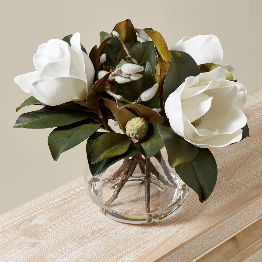 Rogue Magnolia Grandiflora in Garden Vase - Image 03