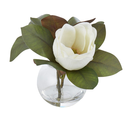 Rogue Magnolia in Sphere Vase - Image 01