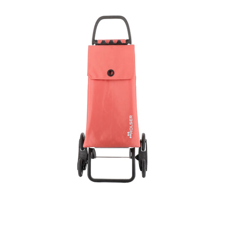 Rolser Akanto MF 6 Wheel Shopping Trolley Coral - Image 01