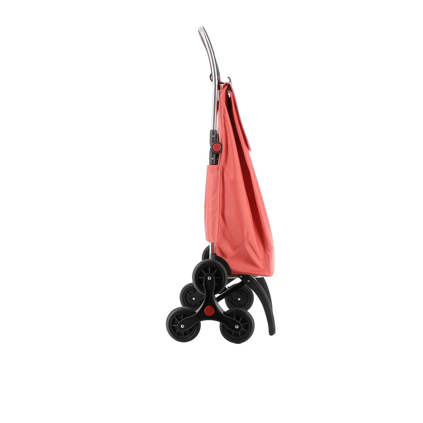 Rolser Akanto MF 6 Wheel Shopping Trolley Coral - Image 03