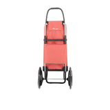 Rolser Akanto MF 6 Wheel Shopping Trolley Coral - Image 04