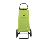 Rolser Akanto MF 6 Wheel Shopping Trolley Lime - Image 01