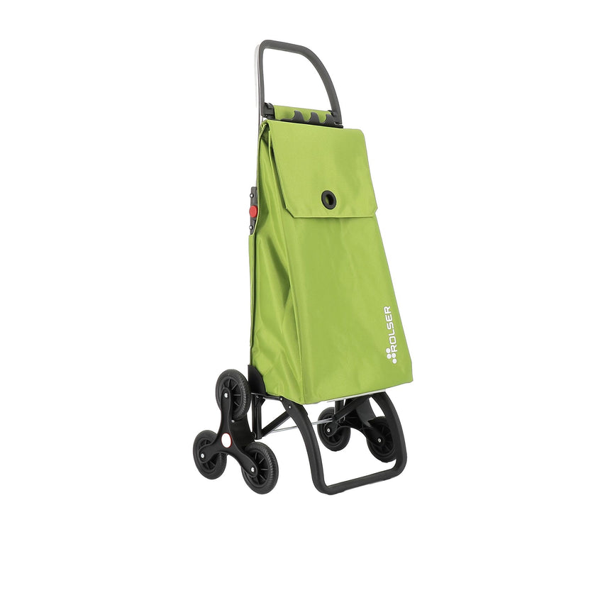 Rolser Akanto MF 6 Wheel Shopping Trolley Lime - Image 02