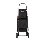 Rolser I-Max Tweed 2 Wheel Shopping Trolley Black - Image 04