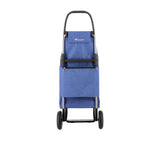 Rolser I-Max Tweed 2 Wheel Shopping Trolley Blue - Image 03