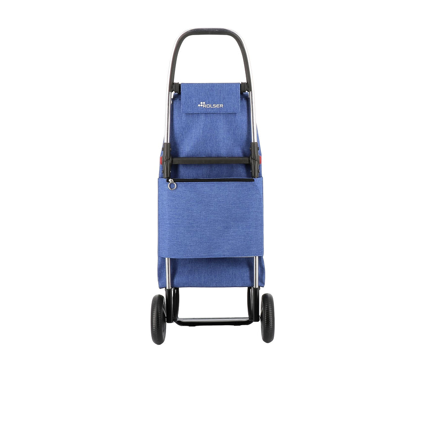 Rolser I-Max Tweed 2 Wheel Shopping Trolley Blue - Image 03