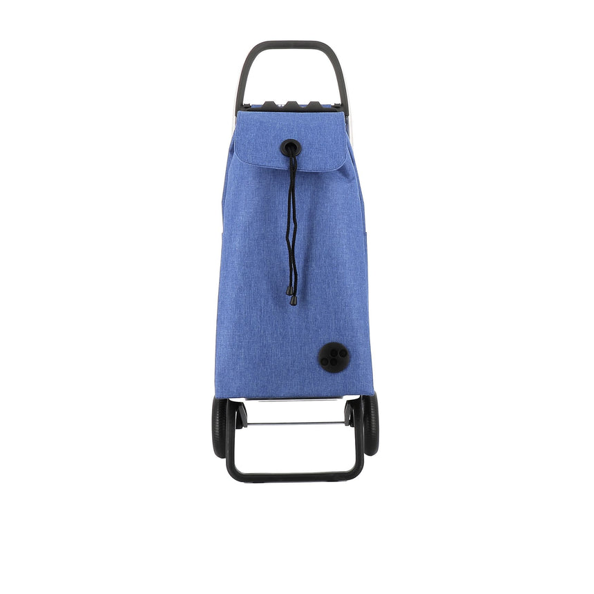 Rolser I-Max Tweed 2 Wheel Shopping Trolley Blue - Image 04