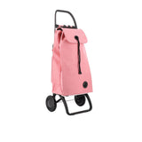 Rolser I-Max Tweed 2 Wheel Shopping Trolley Coral - Image 01