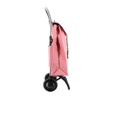 Rolser I-Max Tweed 2 Wheel Shopping Trolley Coral - Image 03