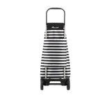 Rolser Jet Marina Joy 2 Wheel Shopping Trolley Black and White - Image 04