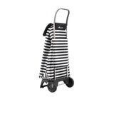 Rolser Jet Marina Joy 2 Wheel Shopping Trolley Black and White - Image 05