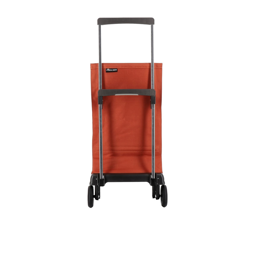 Rolser Plegamatic Foldable 2 Wheel Shopping Trolley Orange - Image 05