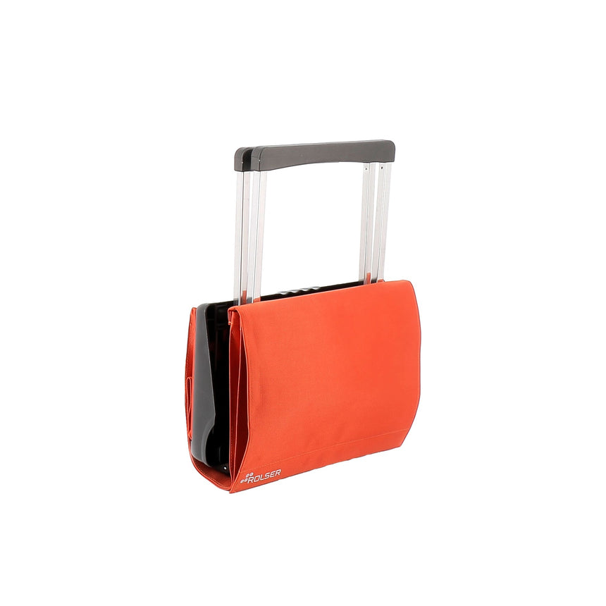 Rolser Plegamatic Foldable 2 Wheel Shopping Trolley Orange - Image 06