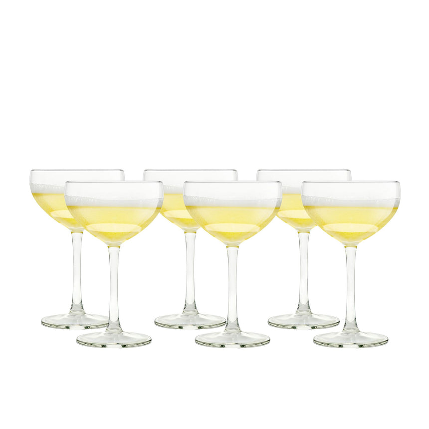 Royal Leerdam Let's Party Coupe Glass 240ml Set of 6 - Image 01