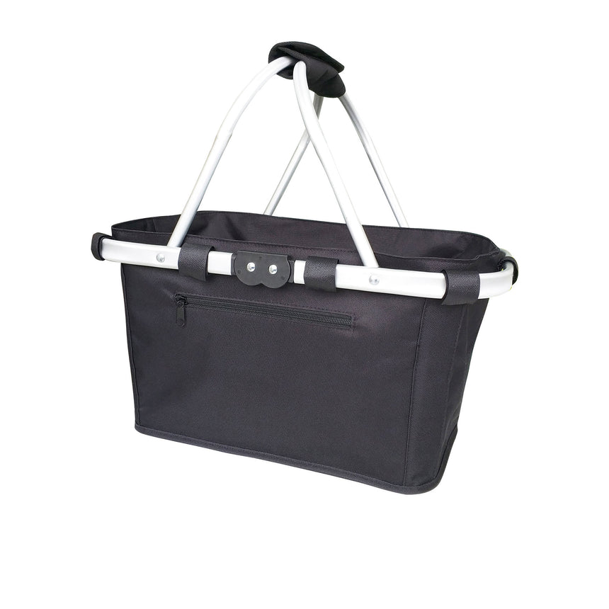 Sachi Carry Basket Double Handle in Black - Image 01