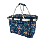 Sachi Insulated Carry Basket with Lid Native Bushland - Image 03