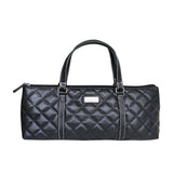 Sachi Insulated Wine Purse Quilted in Black - Image 01