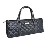 Sachi Insulated Wine Purse Quilted in Black - Image 06