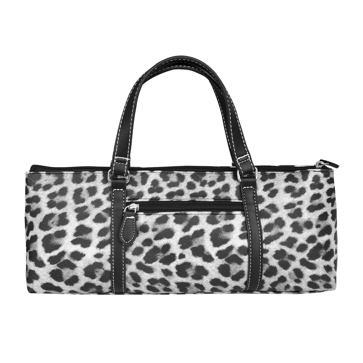 Sachi Insulated Wine Purse Leopard Grey - Image 03