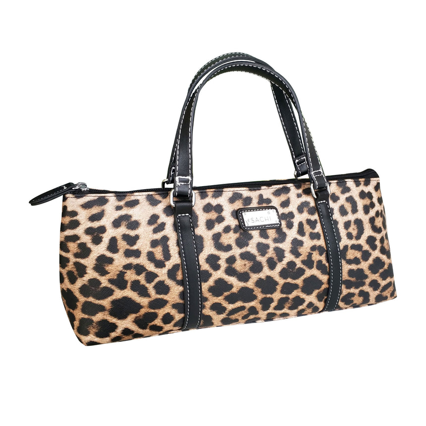 Sachi Insulated Wine Purse Leopard Natural - Image 02