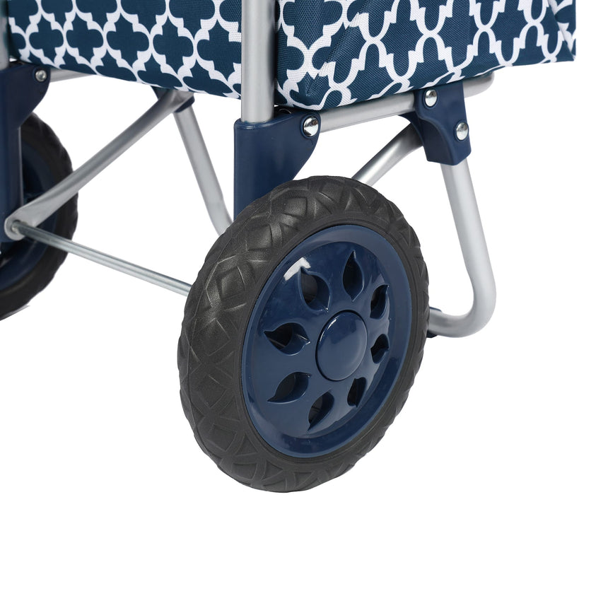 Shop & Go Sprint Shopping Trolley Moroccan Navy - Image 03