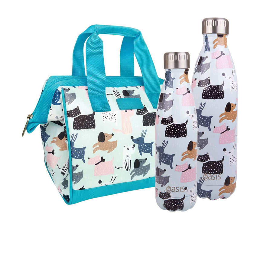 Sachi Style 34 Insulated Lunch Bag Dog Park - Image 04