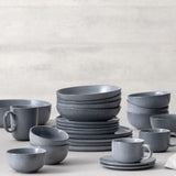 Salisbury & Co Arctic Dinner Set 12 Piece in Blue - Image 05