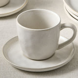 Salisbury & Co Baltic Cup and Saucer 280ml White - Image 03