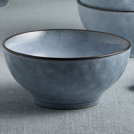 Salisbury & Co Baltic Laksa Bowl 20cm in Blue Grey - Image 02