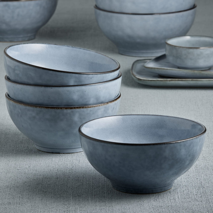 Salisbury & Co Baltic Noodle Bowl 17.5cm in Blue Grey - Image 05