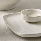 Salisbury & Co Baltic Serving Platter Large in White - Image 02