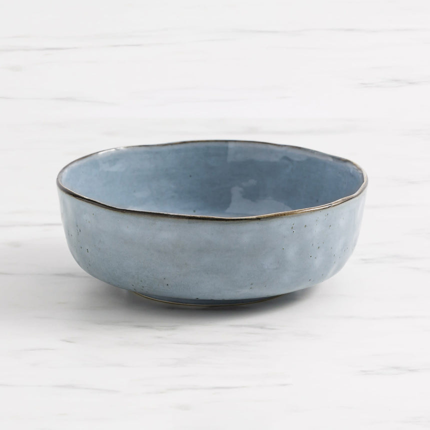 Salisbury & Co Baltic Serving Bowl 25cm in Blue Grey - Image 01