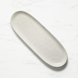 Salisbury & Co Baltic Serving Tray 35x12cm in White - Image 01