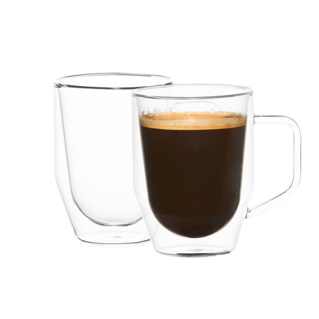 Salisbury & Co Brew Double Wall Mug 250ml Set of 2 - Image 01